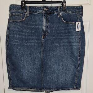 Old Navy Jean Skirt